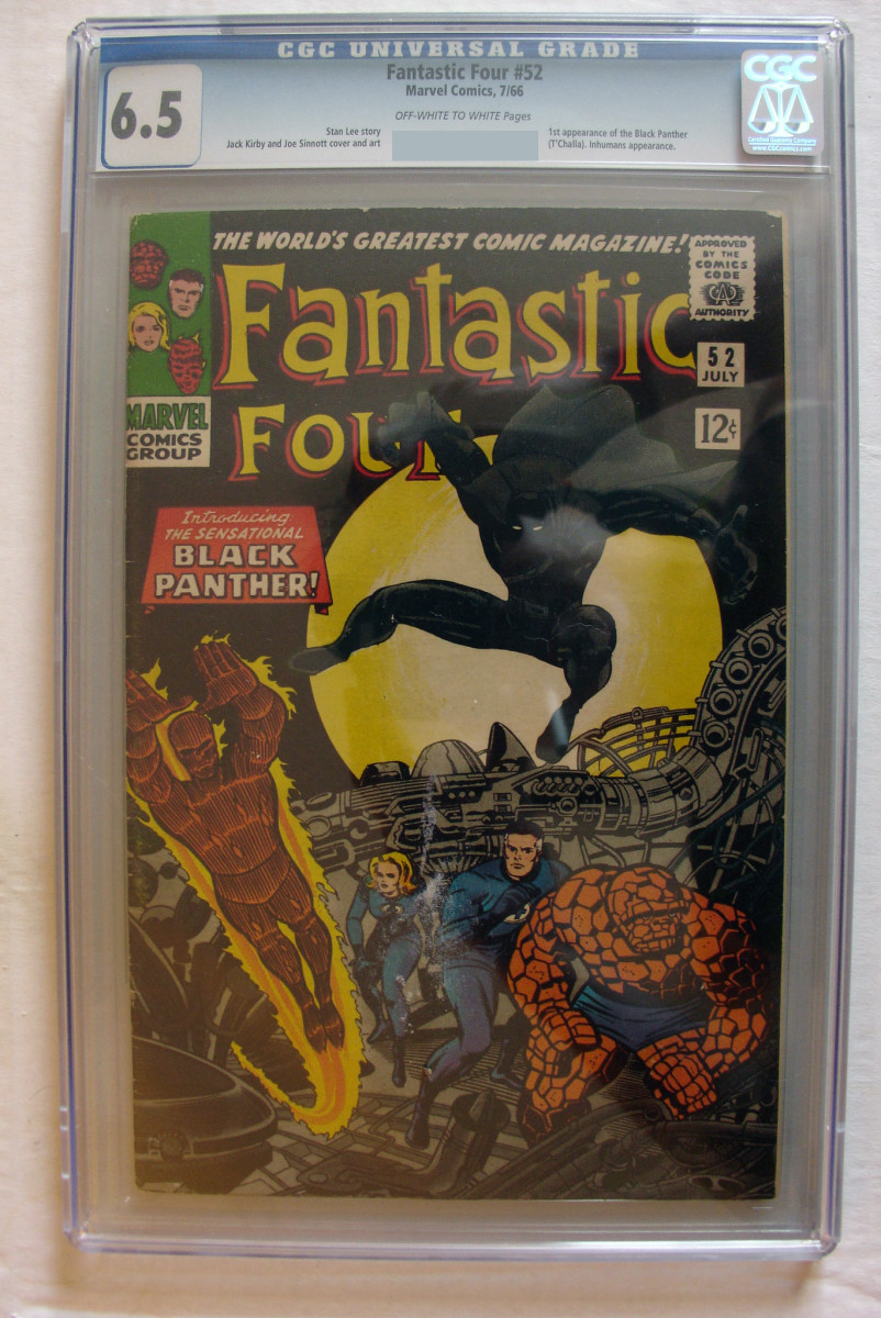 Fantastic Four #52 CGC 6.5 - 1st appearance of Black Panther.