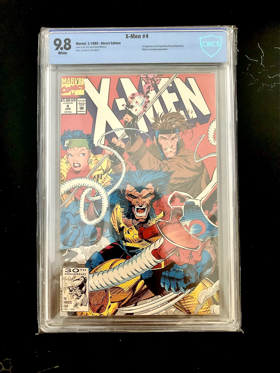 X-Men #4 - 1st appearance of Omega Red.