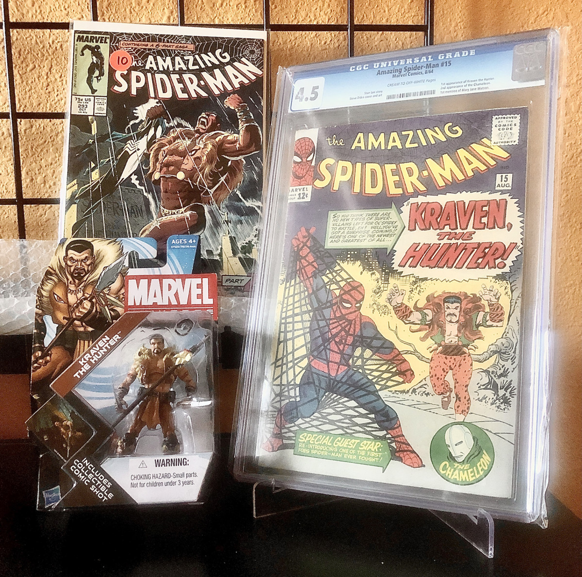 Amazing Spider-Man #15 CGC 4.5 - 1st appearance of Kraven the Hunter.