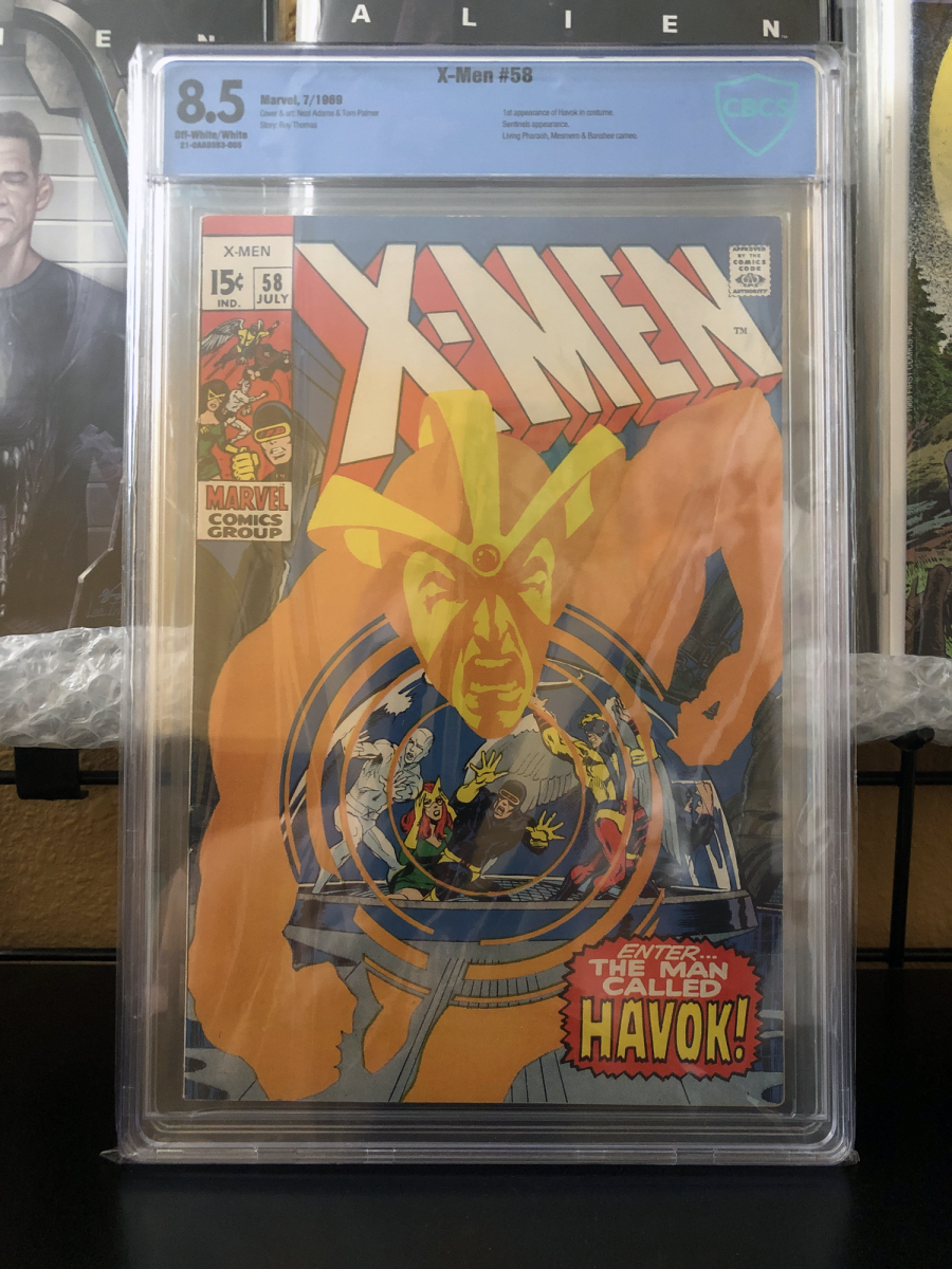 X-Men #58 CBCS 8.5 VF+