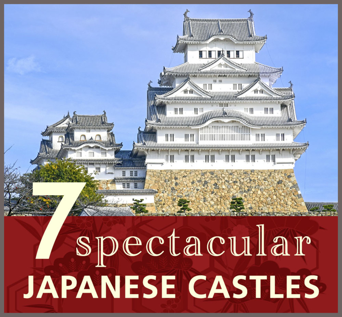 Spectacular Japanese castles. A majestic symbol of medieval Japan.