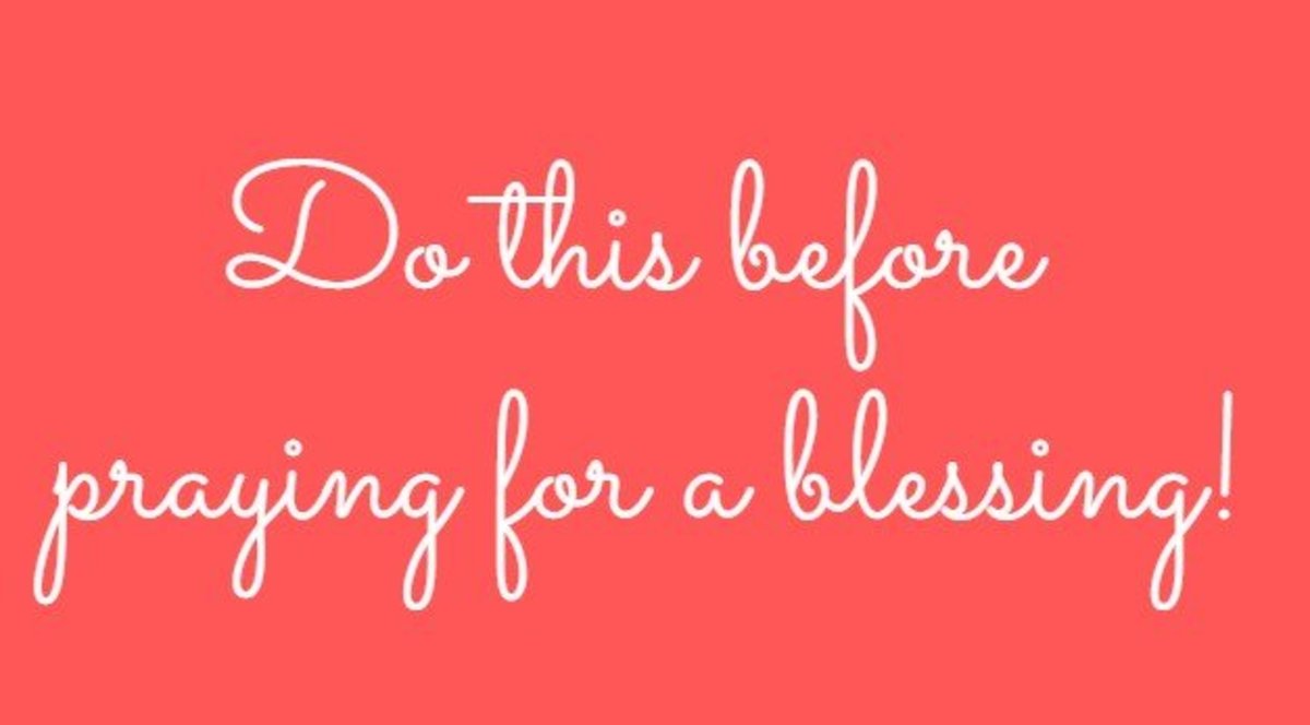 Do This Before You Pray for Someone to Be Blessed