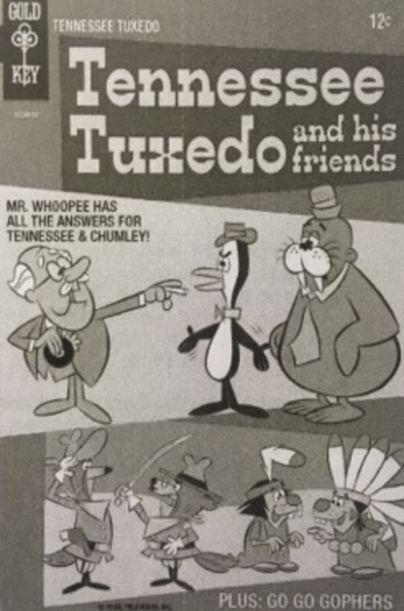 Tennessee Tuxedo and his friends comic book