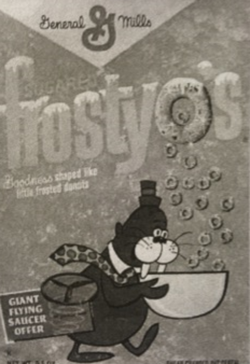 Chumley Promotes Frostyo's Cereal