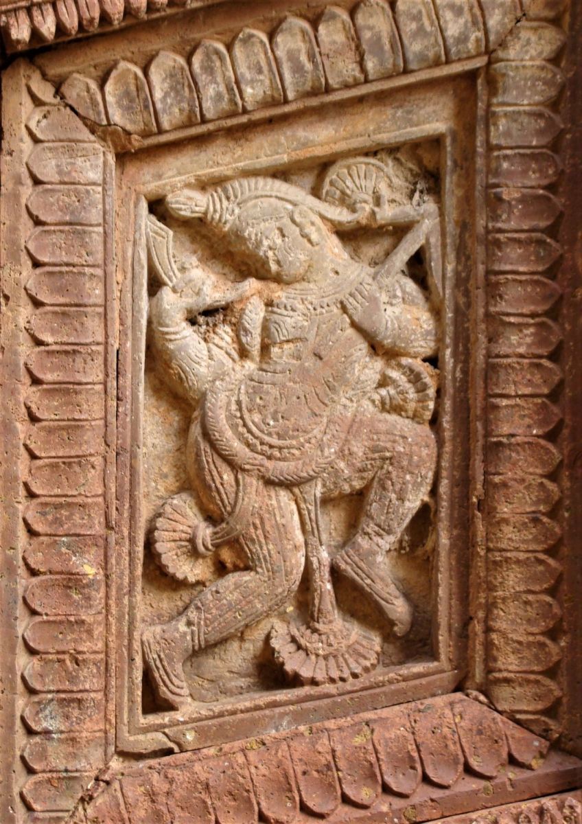 Balarama; stone work; Ganpur; District Birbhum, West Bengal