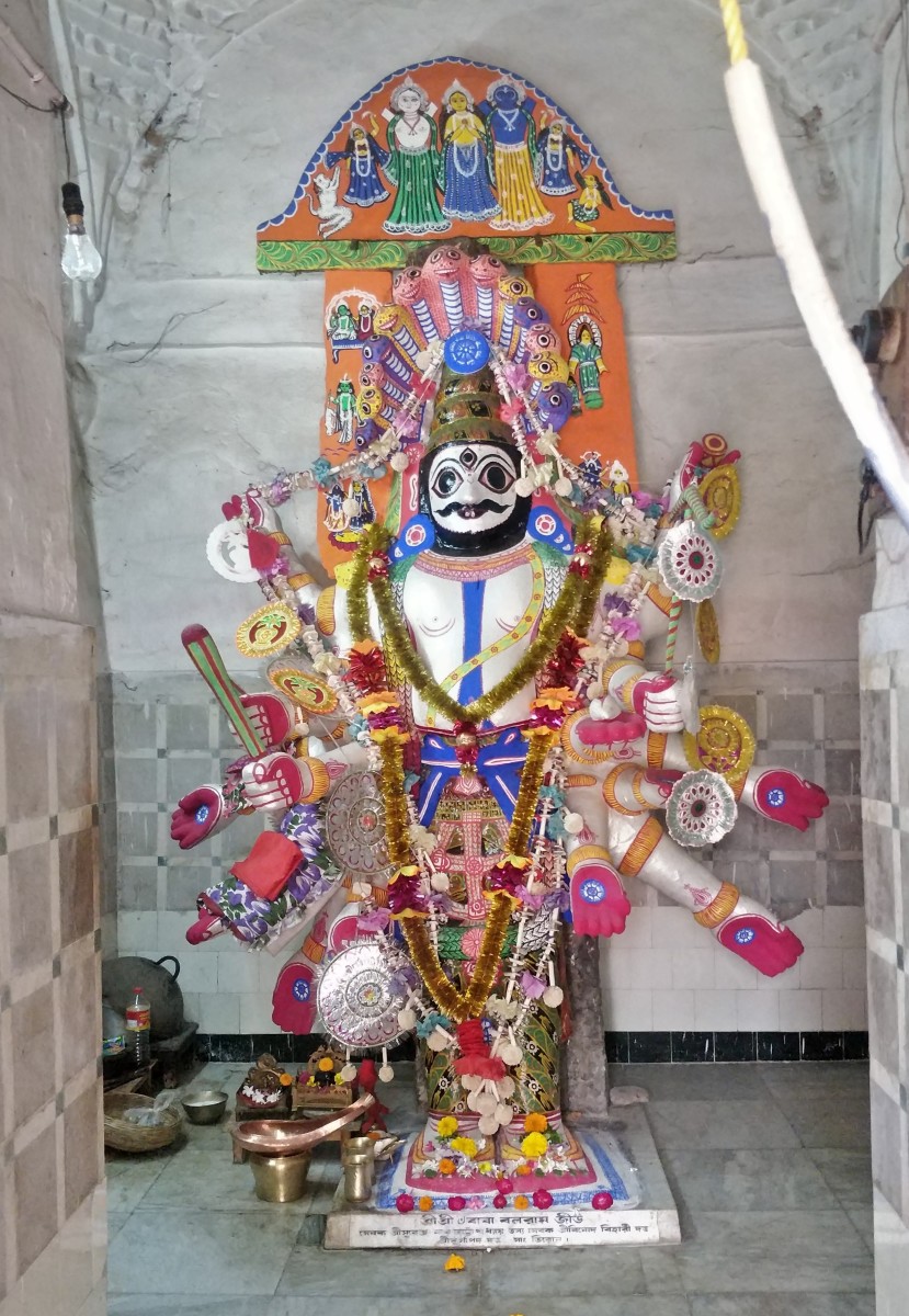 Balarama - in Scriptures and in Temple Decorations