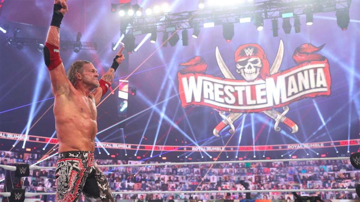 Edge won the 2021 Royal Rumble after being the number 1 entrant