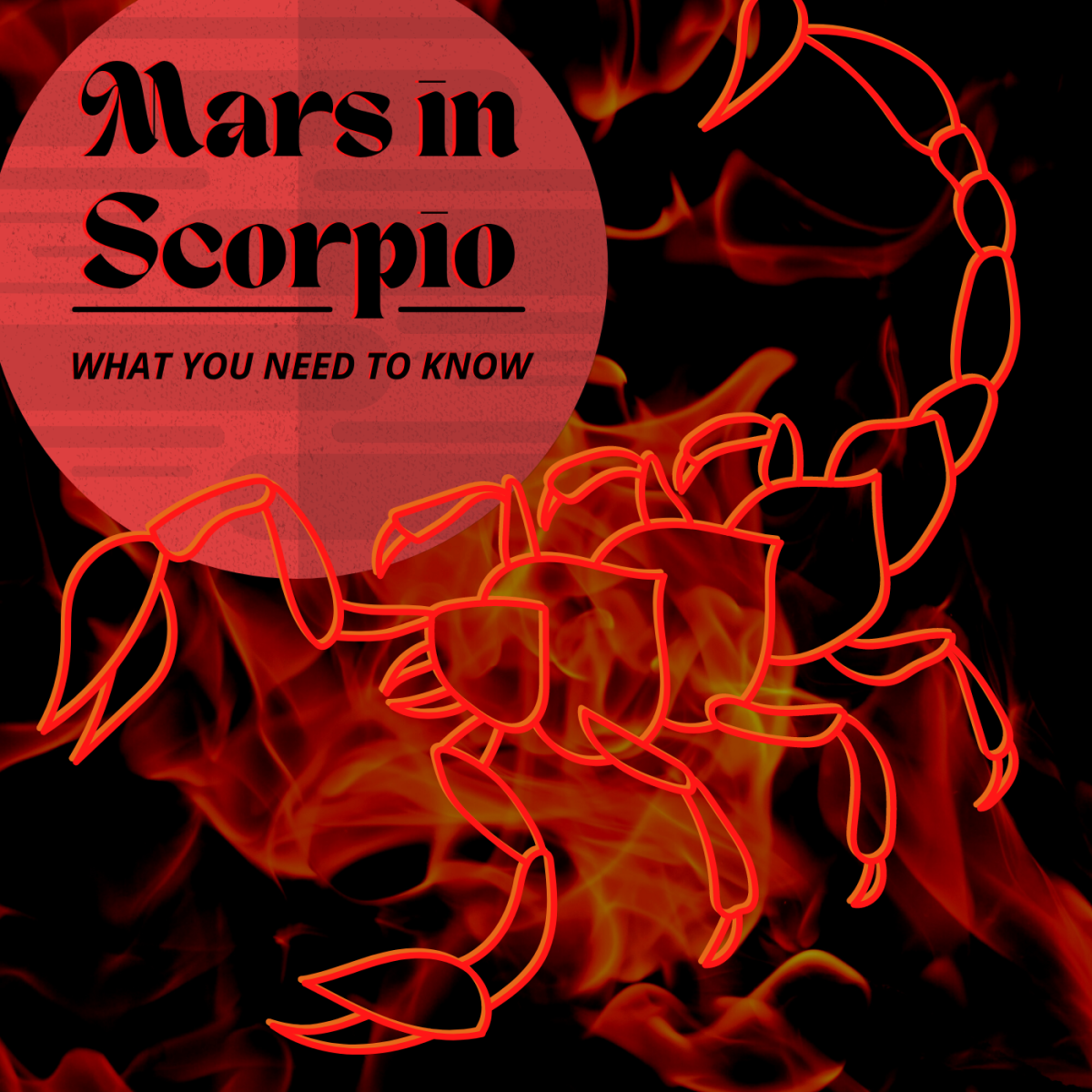 Mars in Scorpio Explained