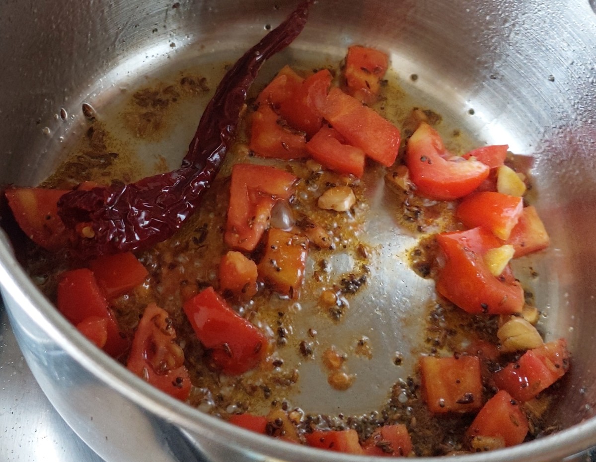 South Indian Mixed Vegetable Sambar Recipe - Delishably