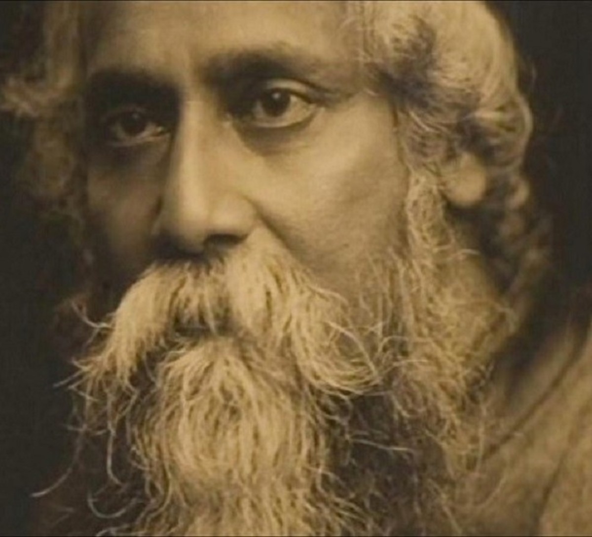 Pic: Famous Bengali Poet, Rabindranath Tagore
