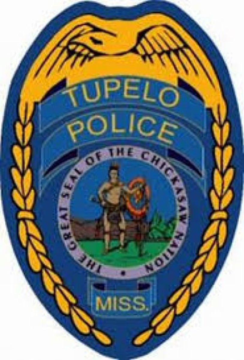 Tupelo Police Department Patch