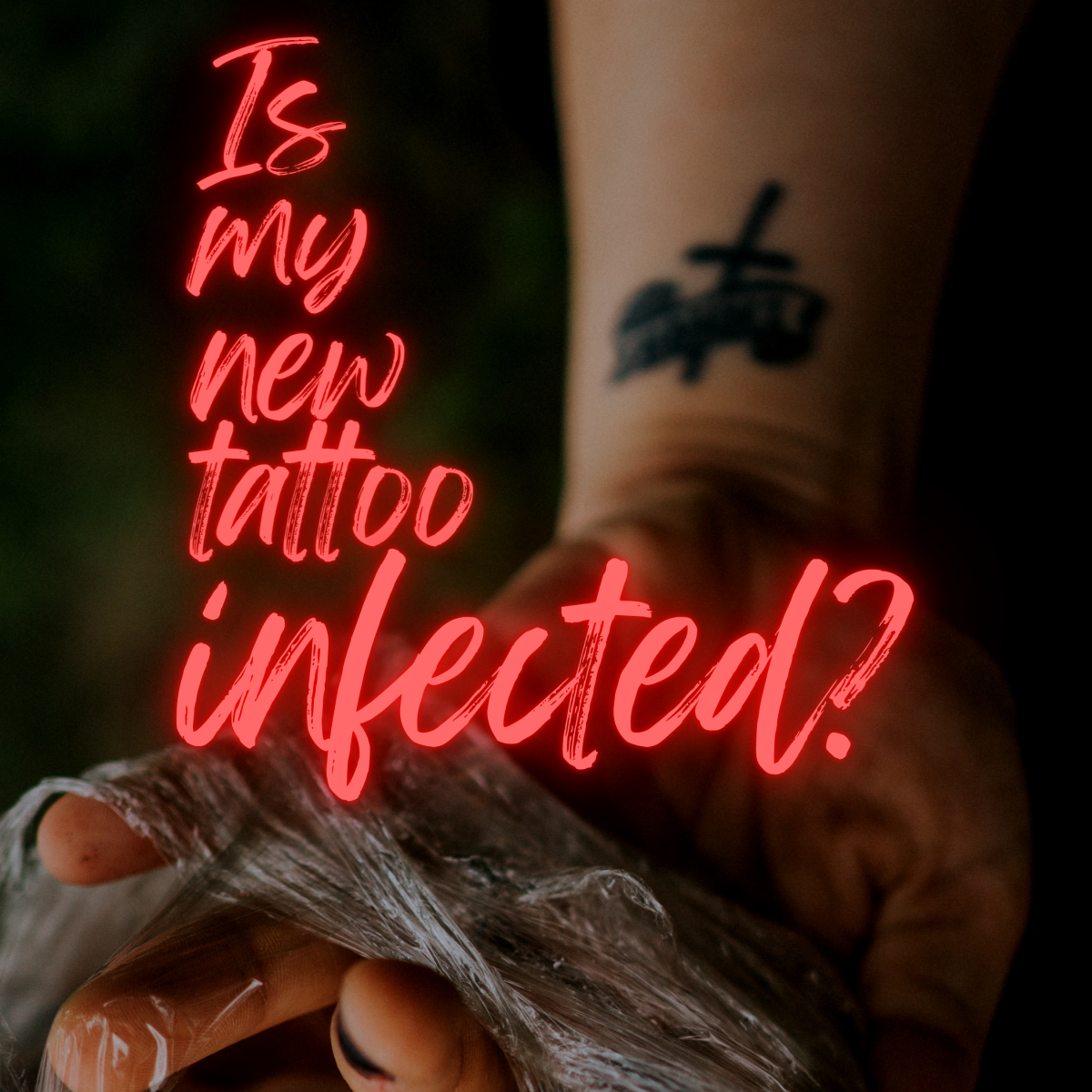 Is My New Tattoo Infected? What Should I Do About It? - TatRing
