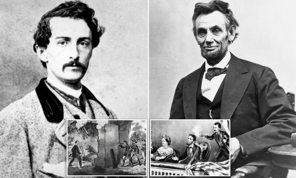 John Wilkes Booth and Abraham Lincoln