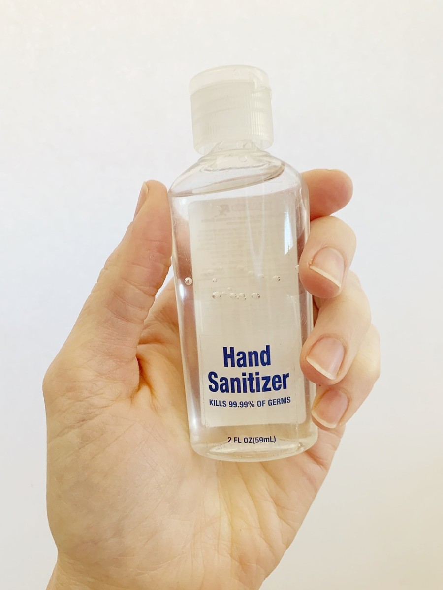Hand sanitizer can be used to remove marker stains, clean your phone or tablet, or to clean or polish stainless steel.