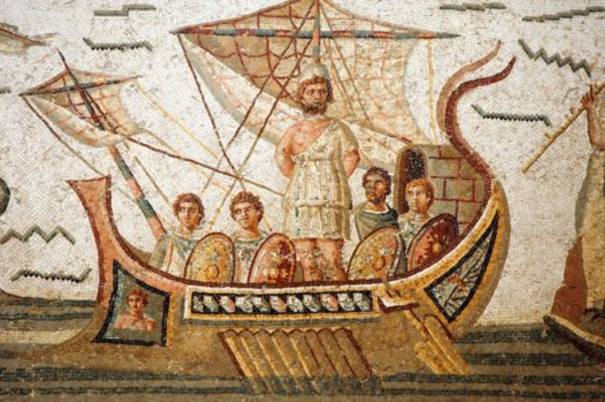 Odysseus and his crew face many obstacles and challenges in the story. 