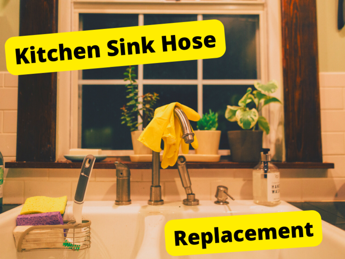How to replace a sink sprayer.