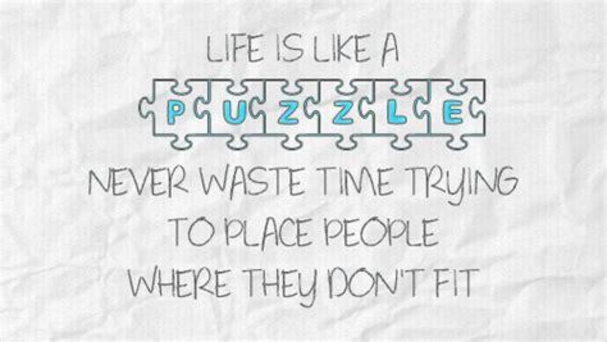 Be Careful While Fitting The Missing Pieces Of The Puzzle!