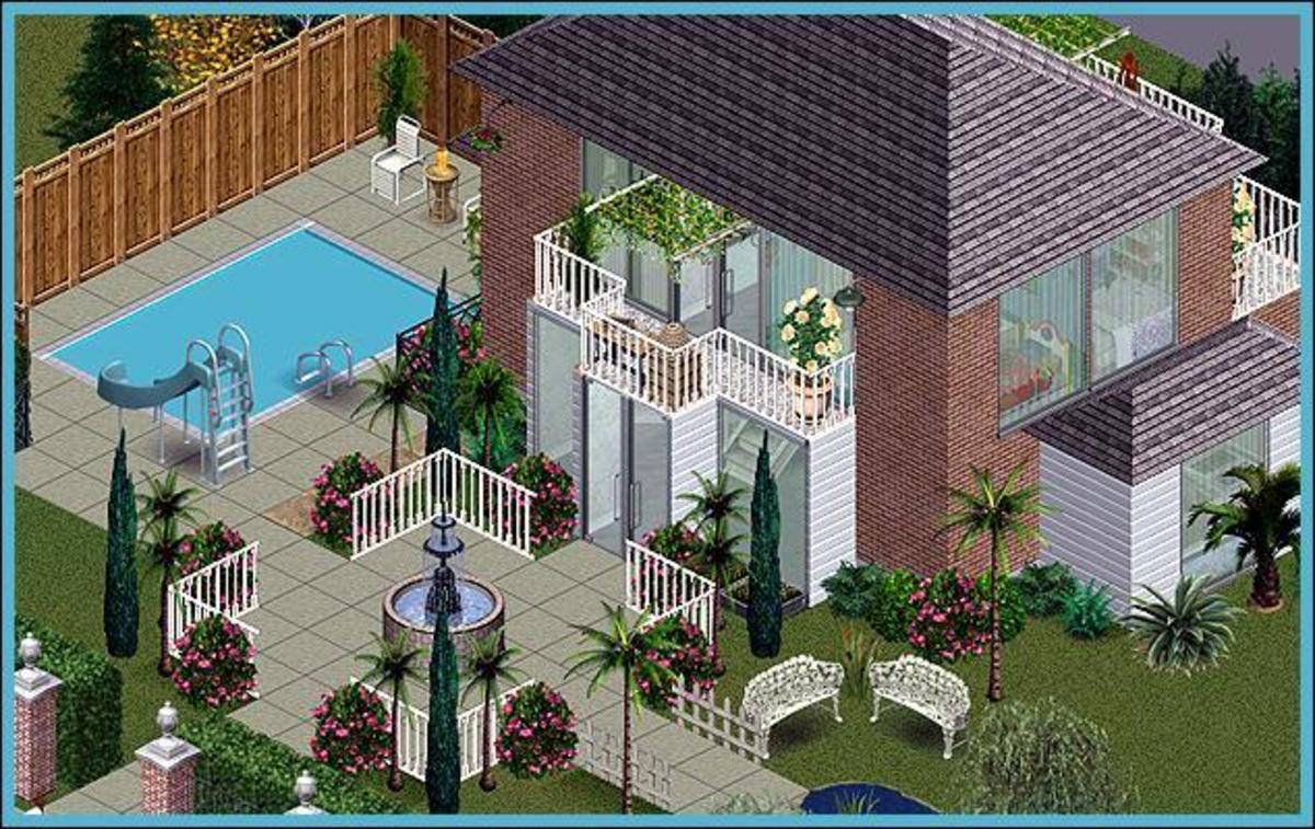 The Sims 1 House Building