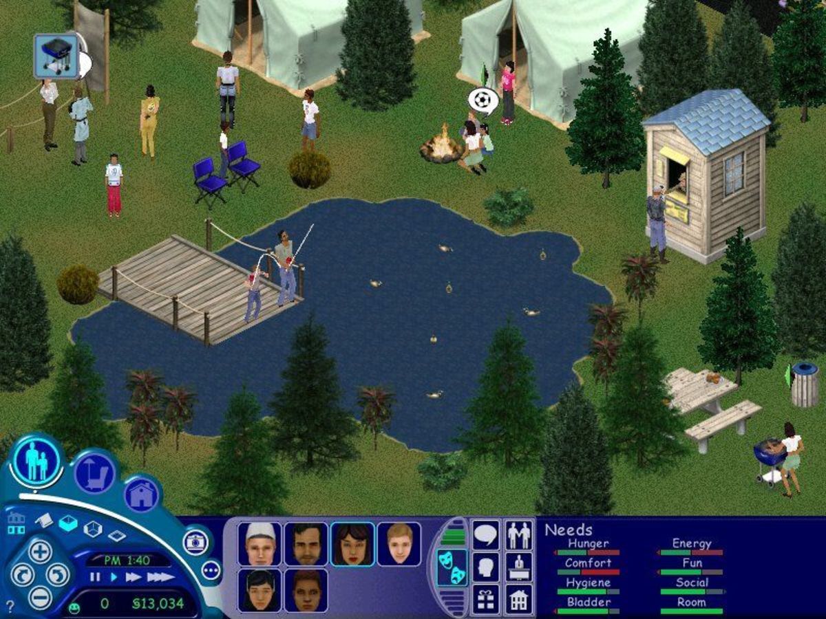 The Sims: Vacation | Camping Vacay