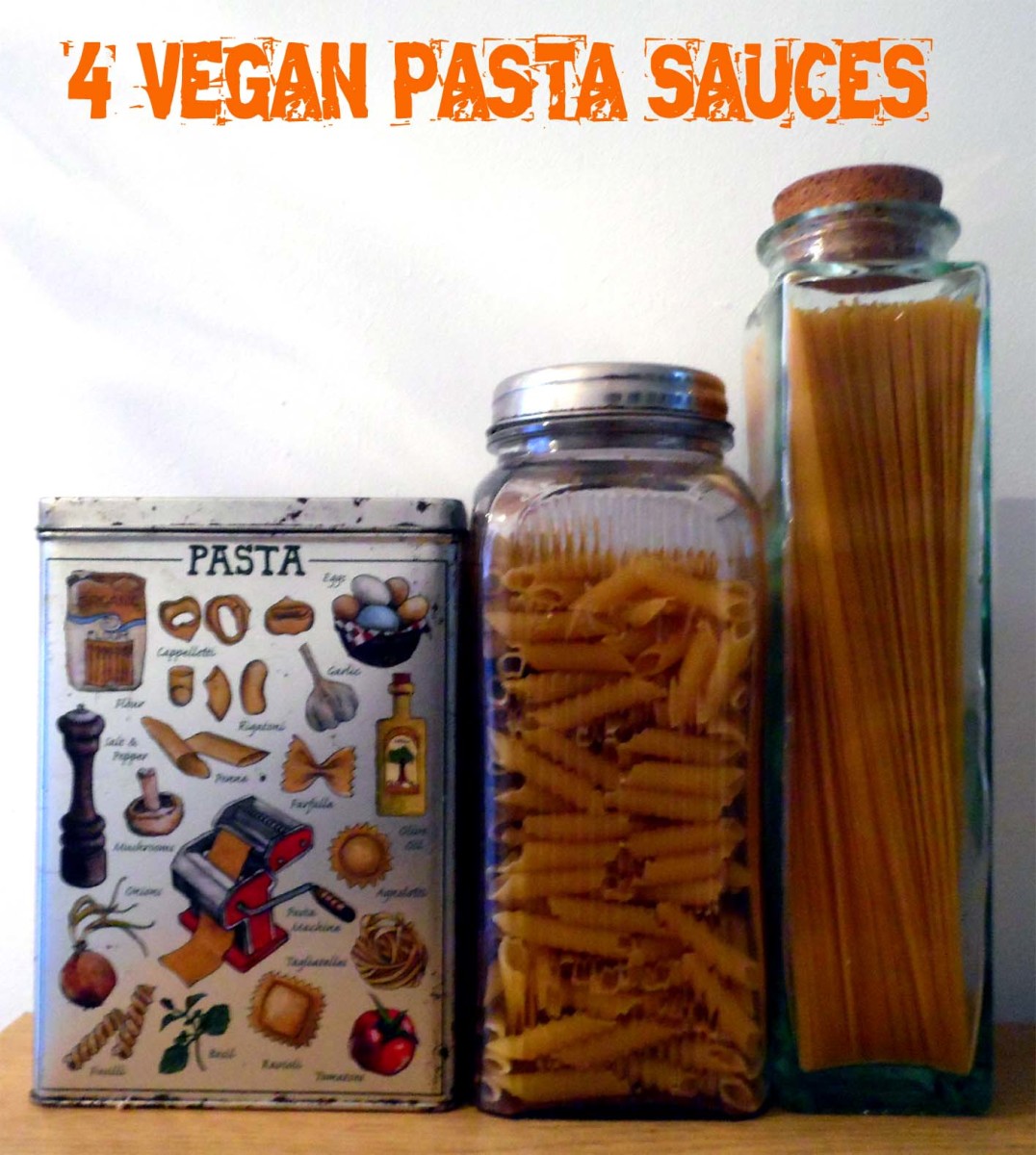 Four Vegan Pasta Sauce Recipes