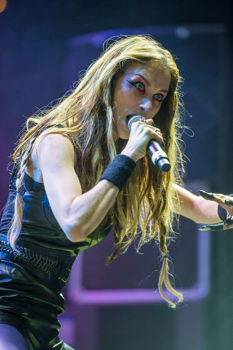 The band's sound was classic thrash-inflected metal, with Janus, female vocalists in the genre, screaming through songs like Spell Eater and Sorrow.