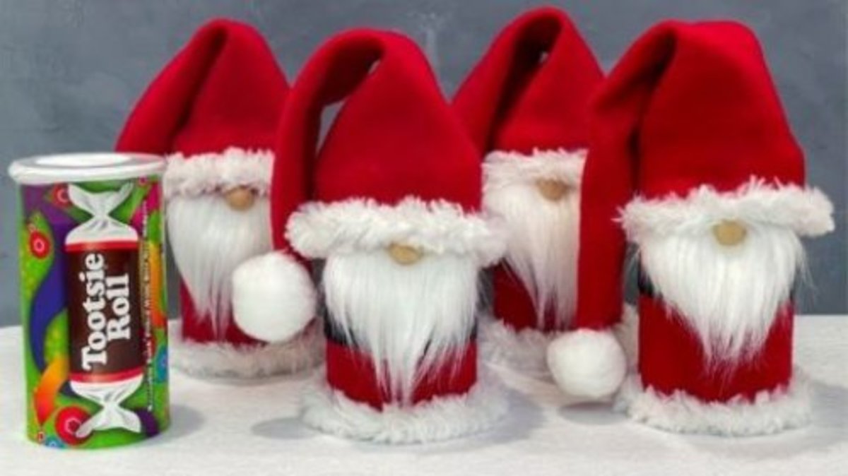 Santa gnome containers