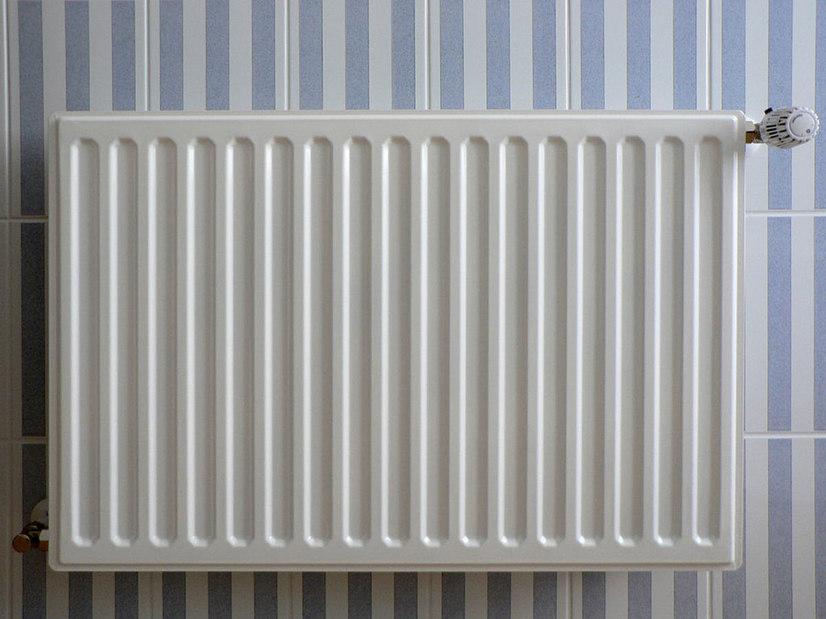 Radiator of a central heating system