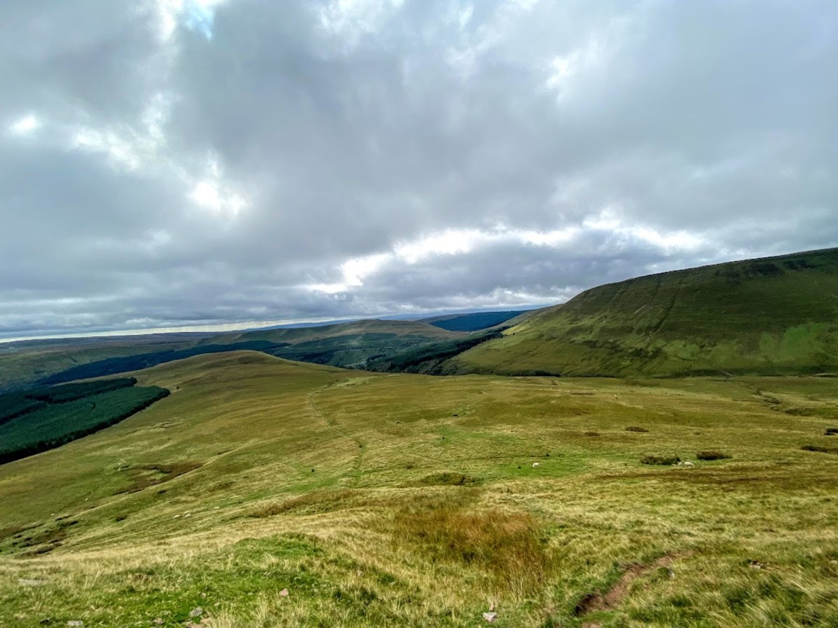 The Brecon Beacons in Wales