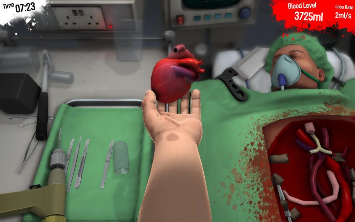 How to Perform Surgery in Surgeon Simulator 2013