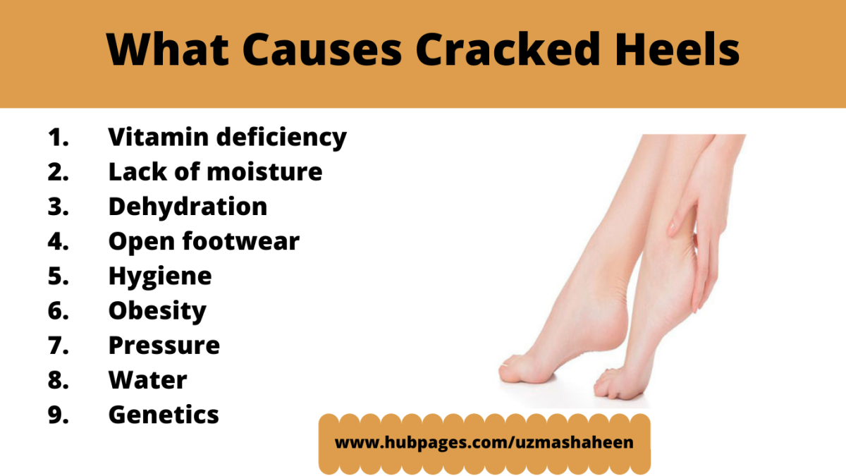 what causes cracked heels