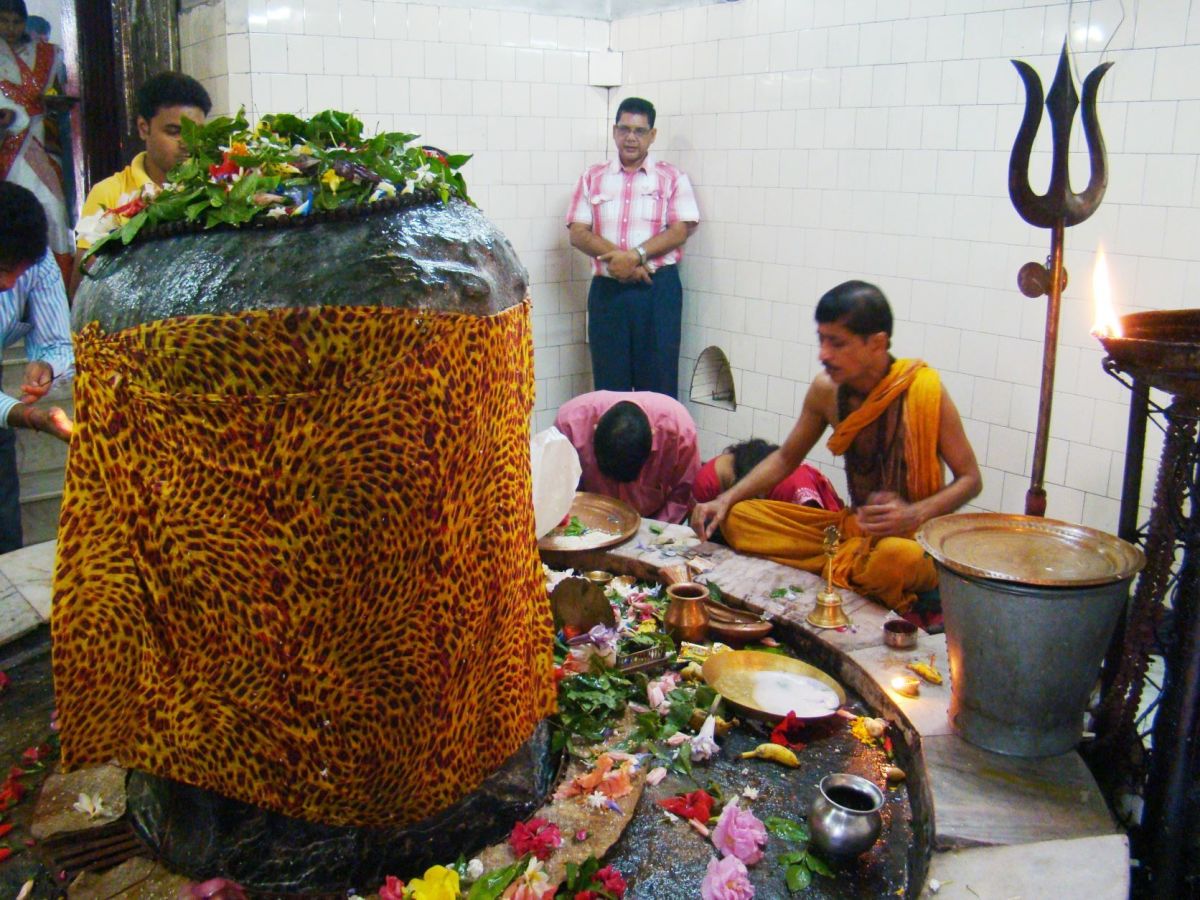 One of the tallest Shuva Lingas in India; Mahabhairab temple, Tezpur, Assam