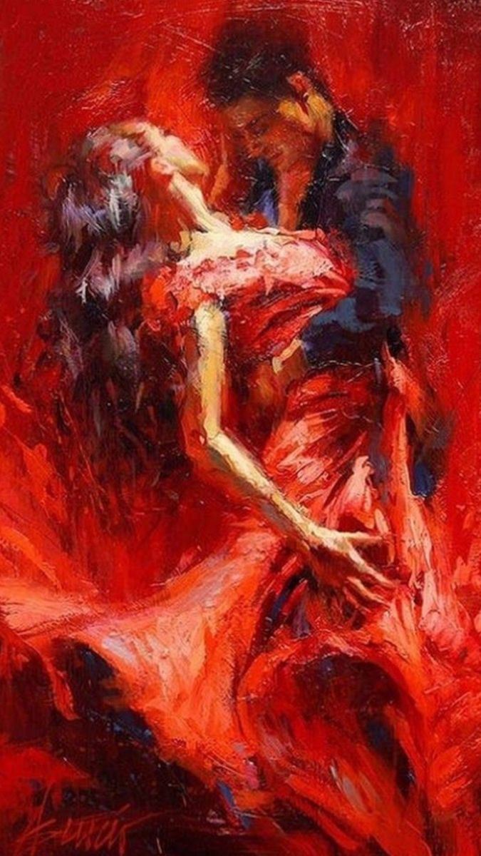 Tango Painting| Pinterest