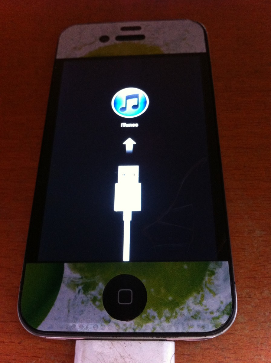 iPhone in recovery mode