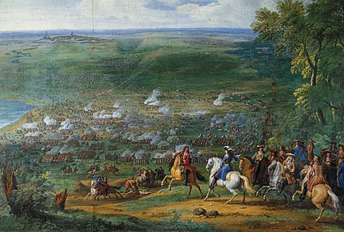 The defeat at the Battle of Rocroi is viewed by historians as the symbolic end of the Spanish dominance in Europe