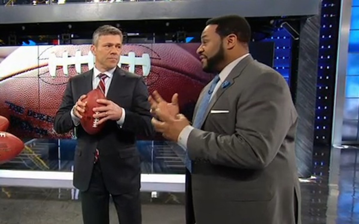 Mark Brunell and Jerome Bettis calling out Tom Brady.