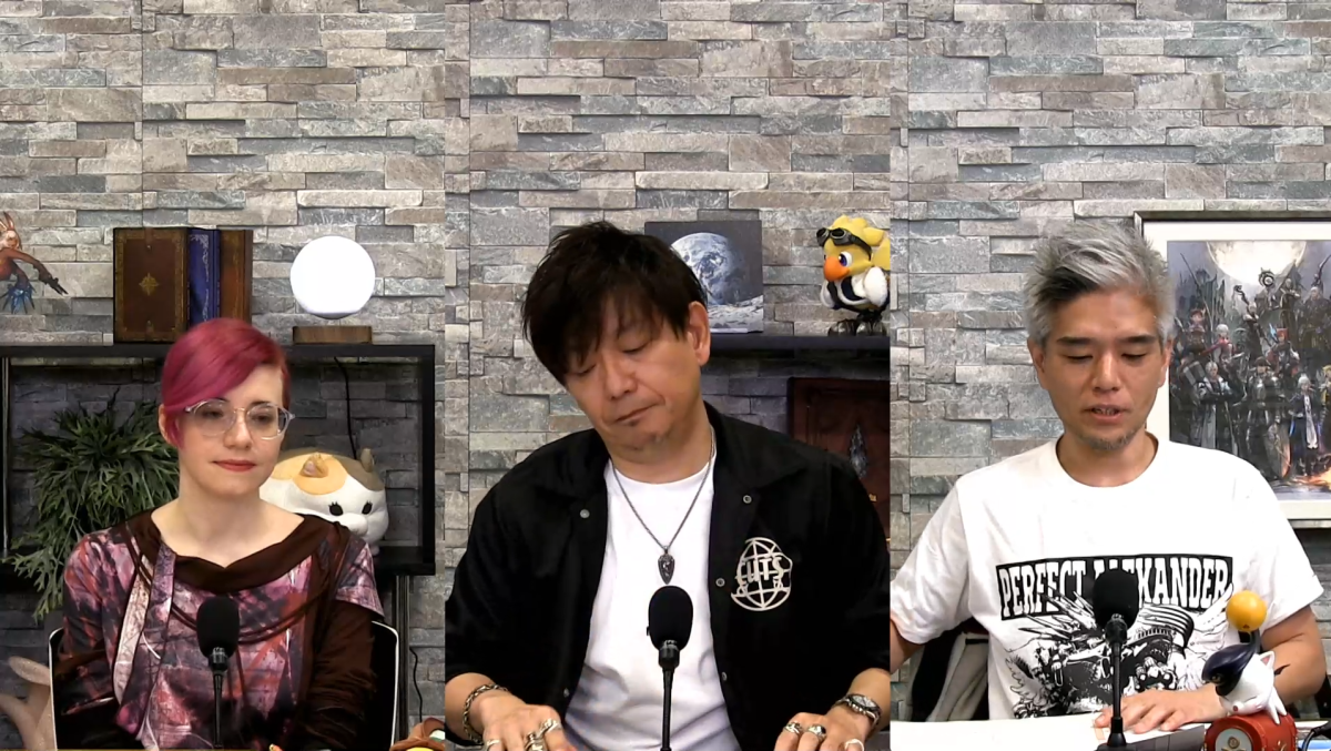 The three hosts of Letter from the Producer Live 68 Part 2
