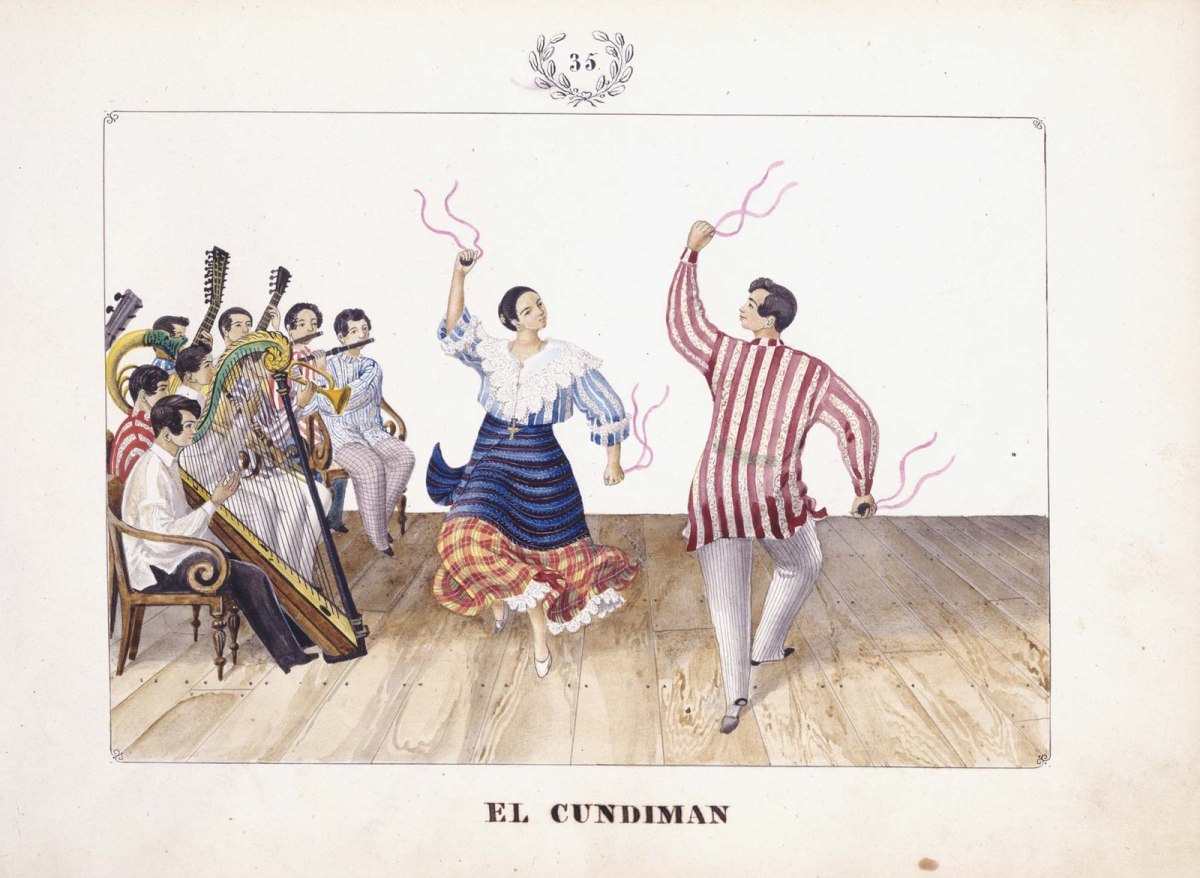 "El Cundiman" (1847) by José Honorato Lozano
