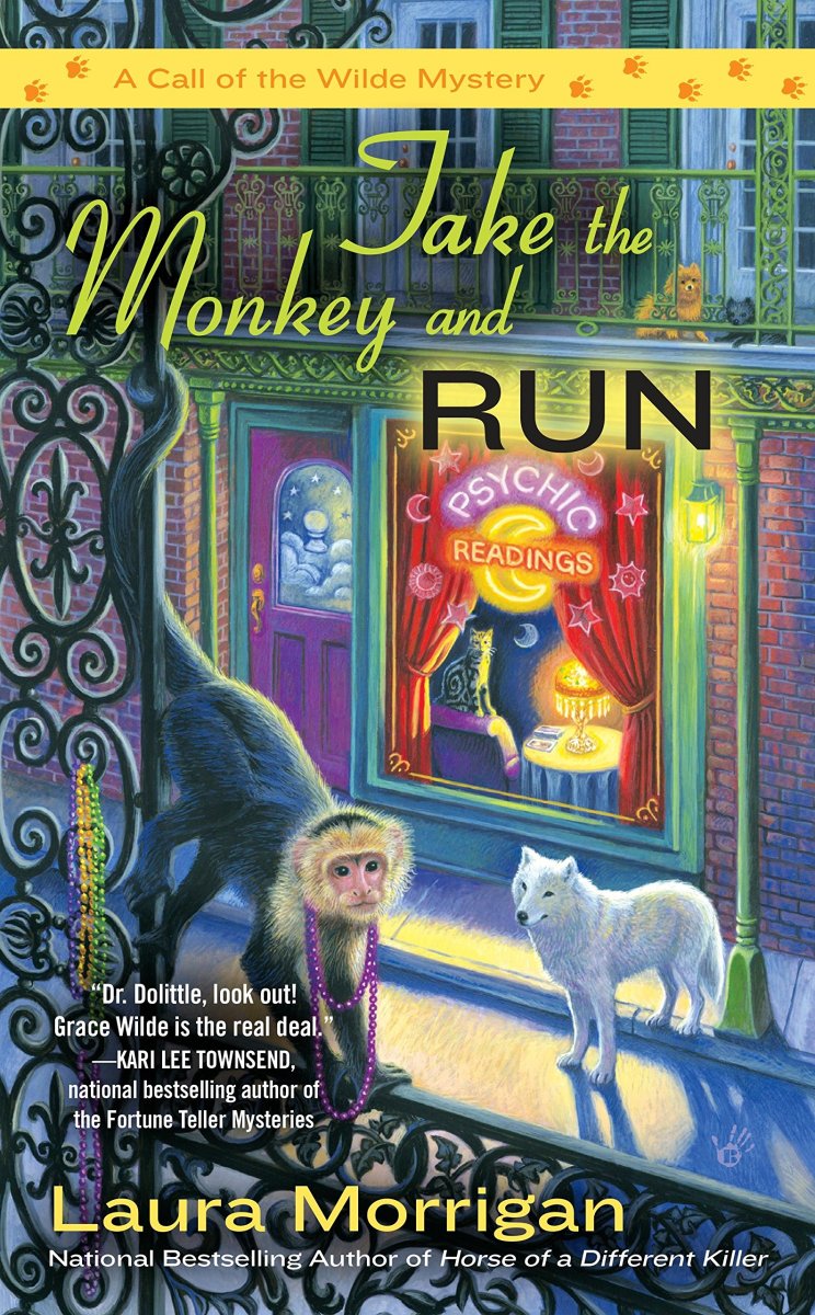 Book Review: Take the Monkey and Run by Laura Morrigan