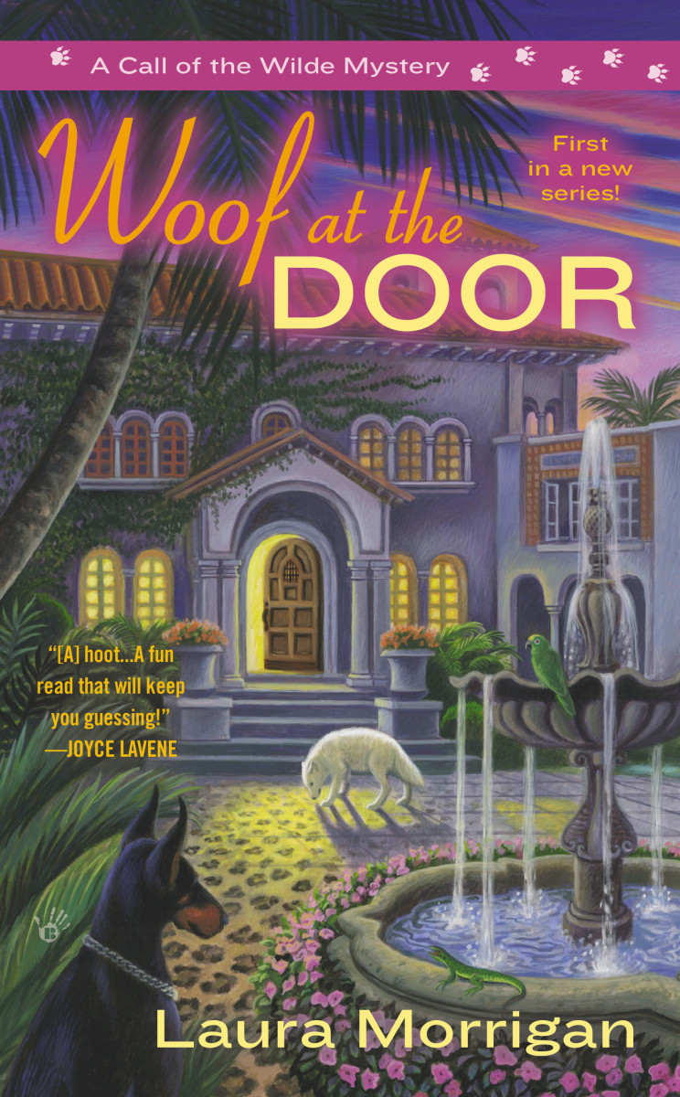 Book Review: Woof at the Door by Laura Morrigan