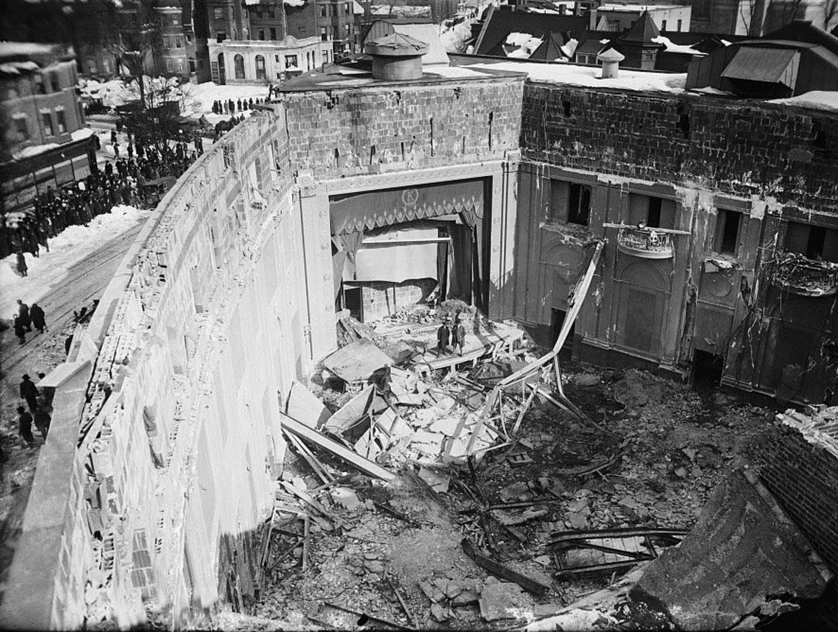 Knickerbocker Theater Roof Collapse, D.C.