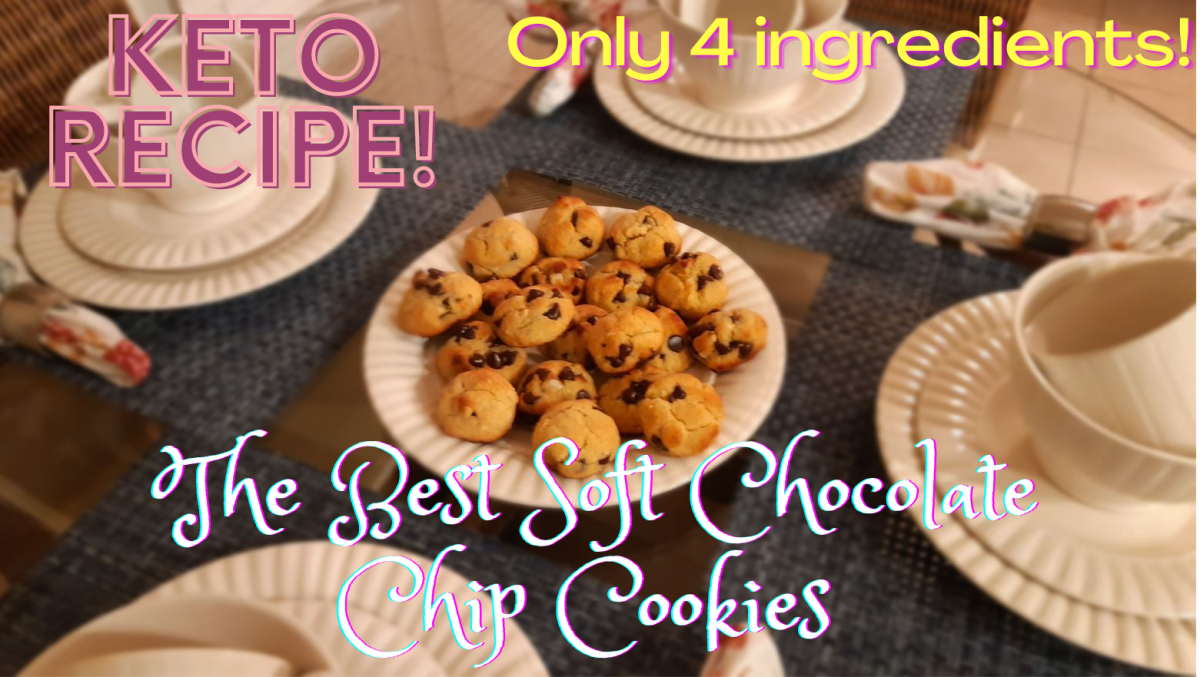 The Best Soft Keto Chocolate Chip Cookie Recipe (Only 4 Ingredients!)