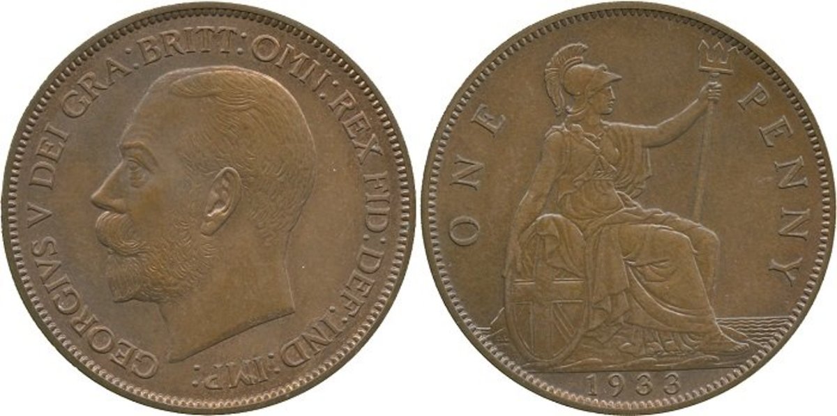 Andre Lavrillier 1933 "Pattern" Penny