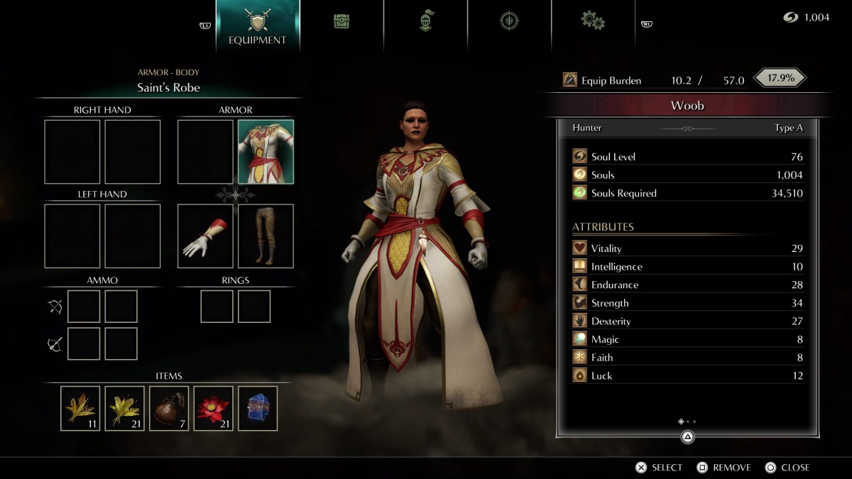 Guide to Armor Sets in "Demon's Souls" LevelSkip