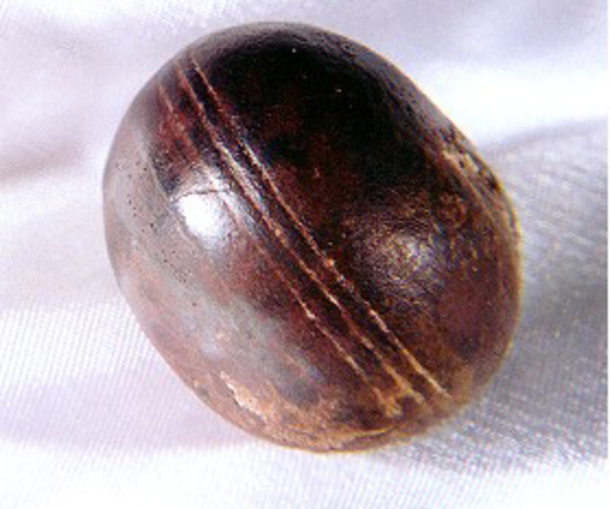 A metallic sphere found in Ottosdal, South Africa, a reportedly 3 billion old artifact.