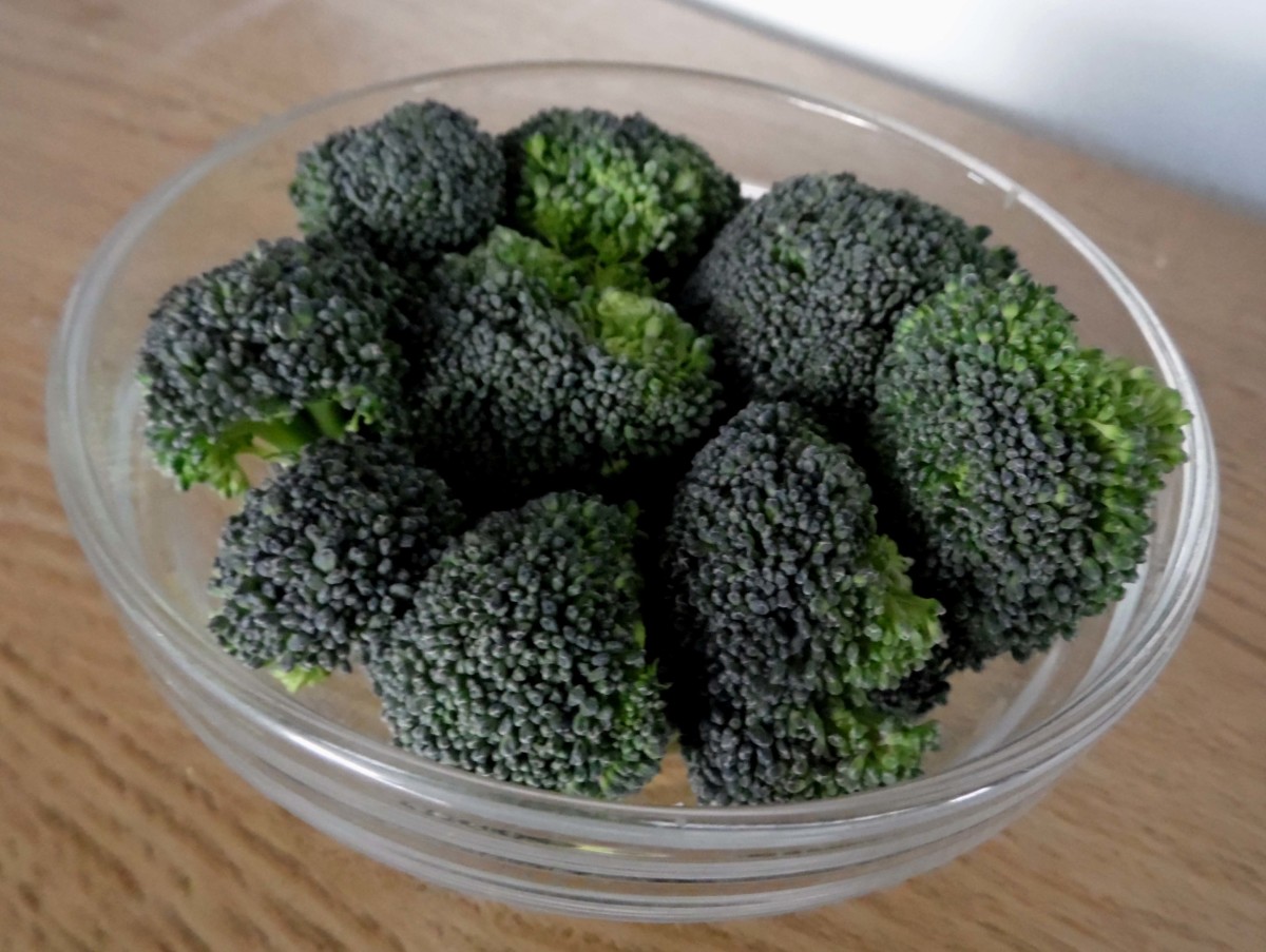Broccoli. I've hacked, now I'm holding