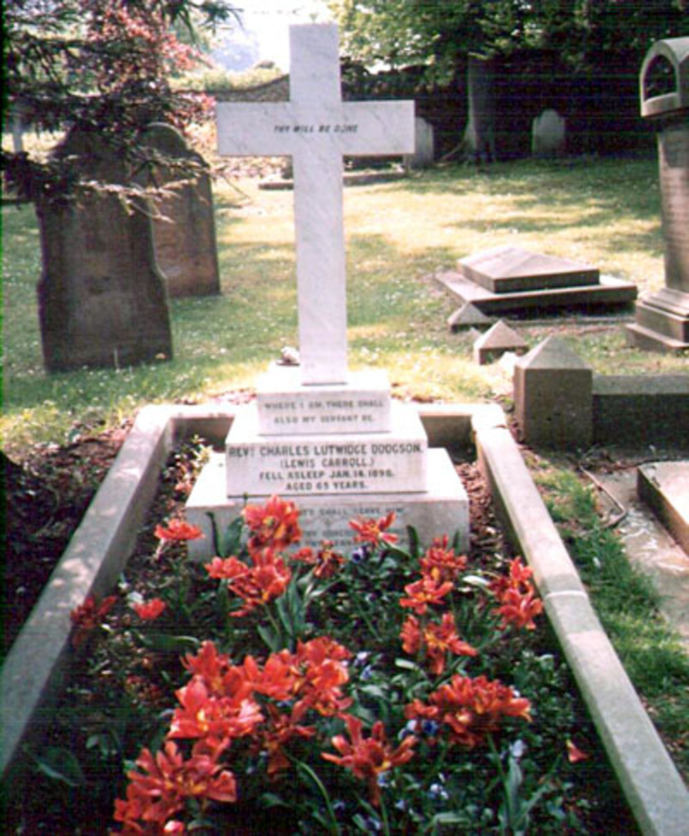 Lewis Carroll Grave Marker
