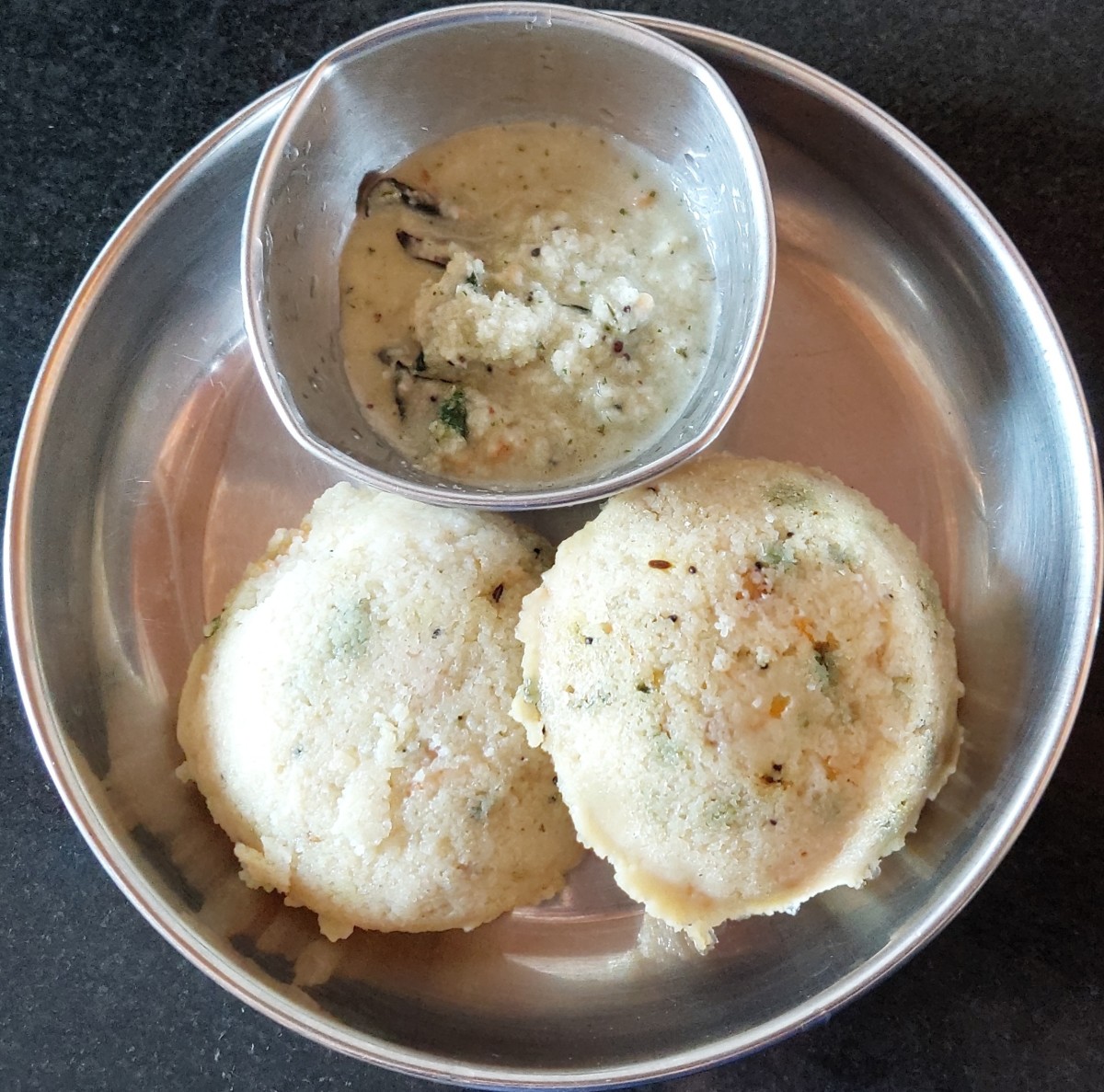South Indian Instant Rava (Semolina) Idli Without Curd