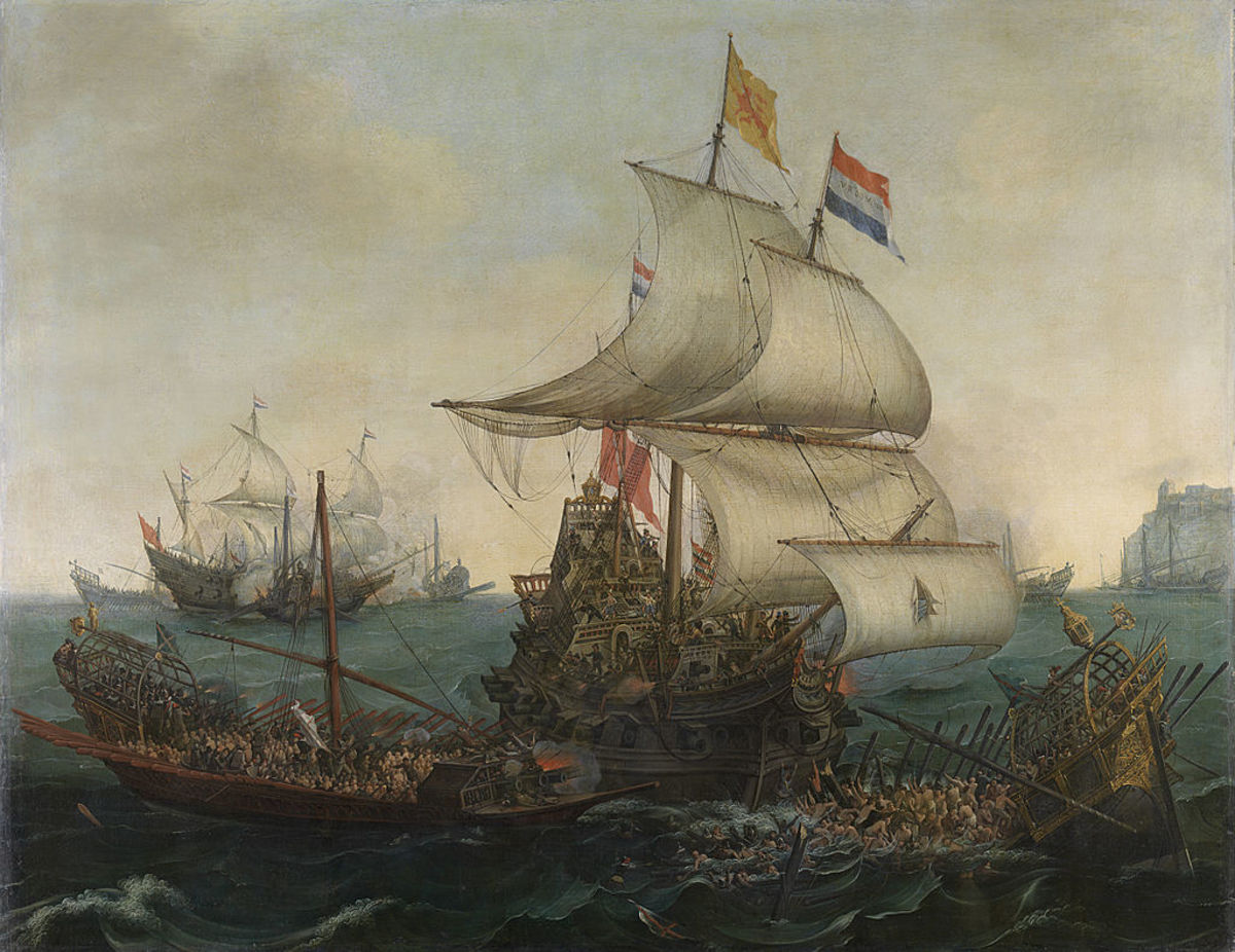 The Dutch became a major commercial and naval power during their war against Habsburg Spain
