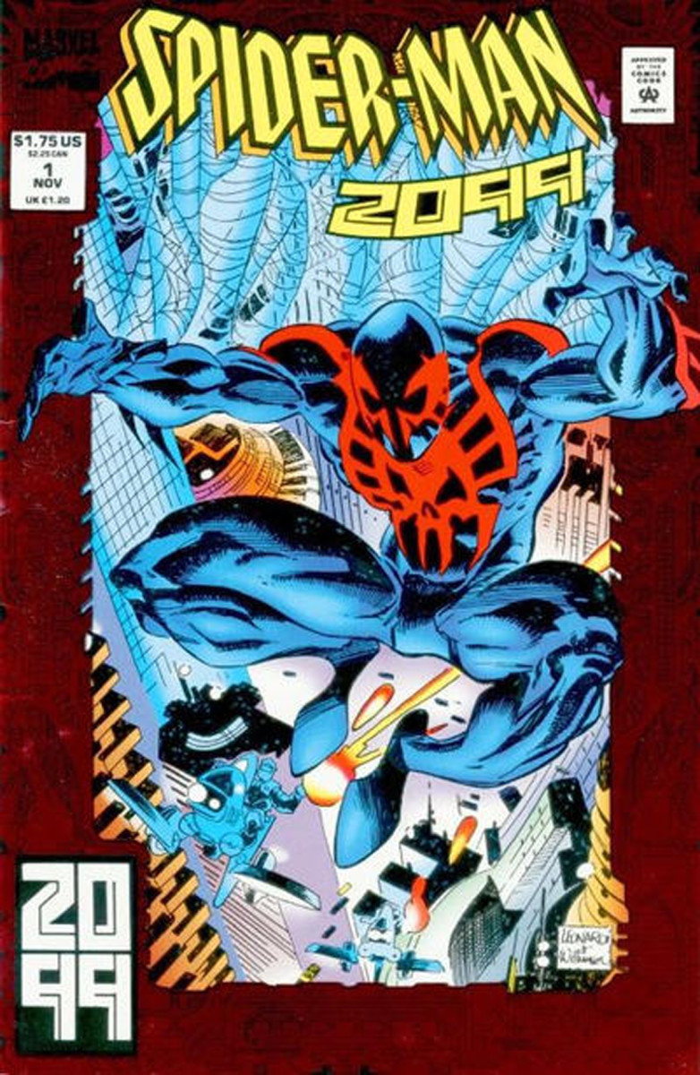 Spider-Man 2099 #1 cover by Rick Leonardi and Al Williamson