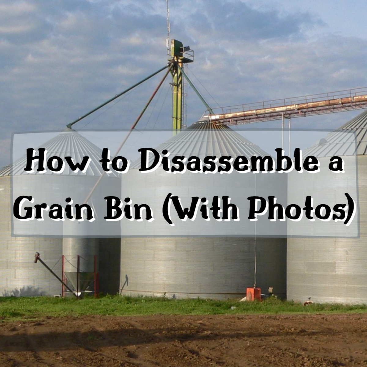 This article provides an explanation and picture tutorial for disassembling grain bins.